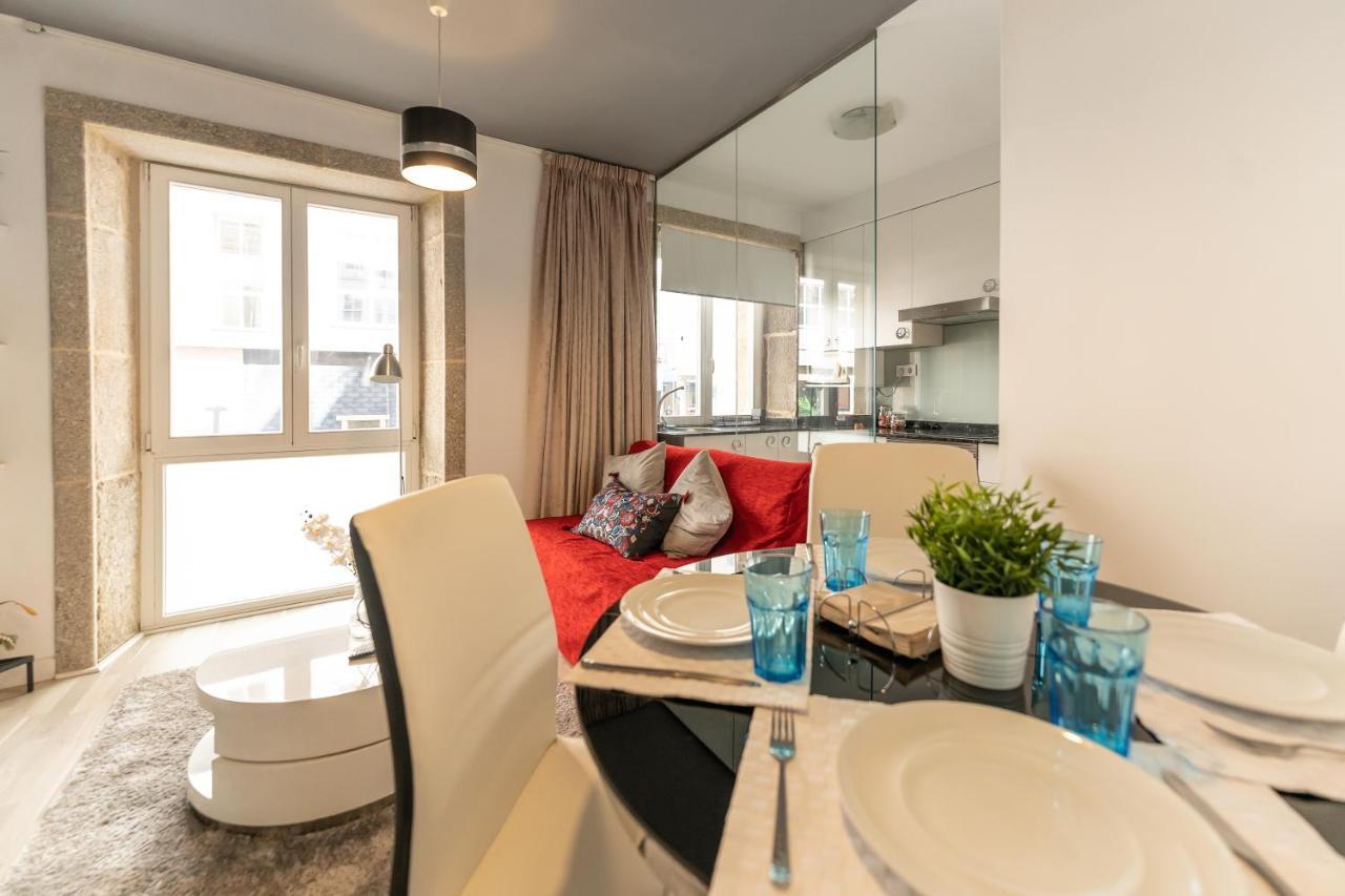 Cormelana Plaza Apartment A Coruna Ngoại thất bức ảnh